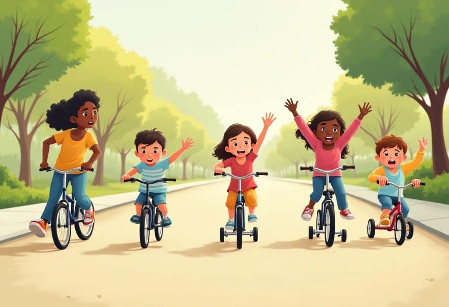 Balancing courage and fear—what’s more essential for a child learning to ride?