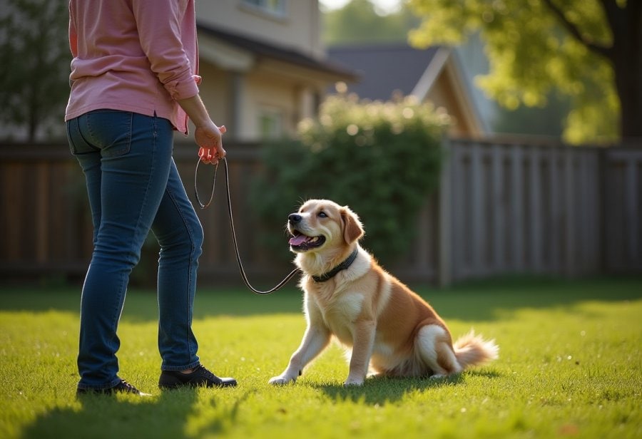 Quiet moments, strong bonds—learn the art of walking calmly with your dog