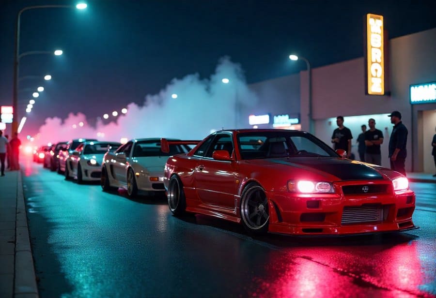 Beneath the streetlights, racers find family in the pursuit of ...