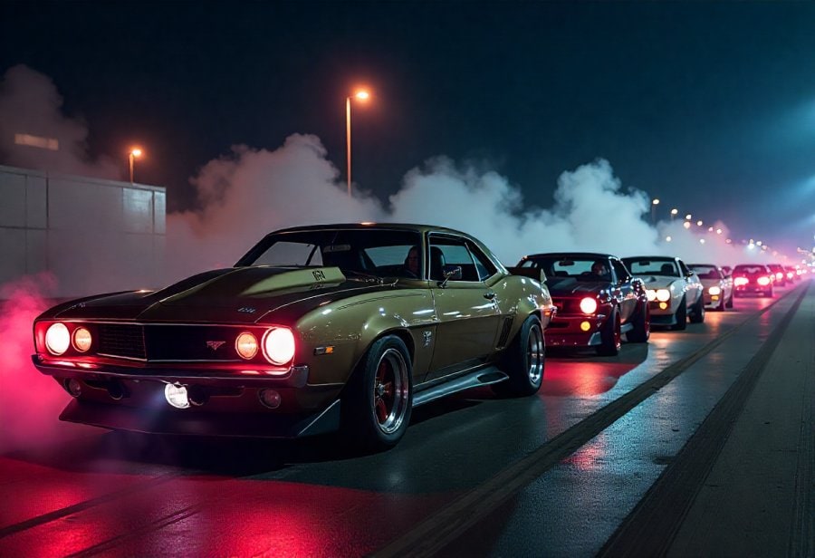 Beneath the streetlights, racers find family in the pursuit of adrenaline