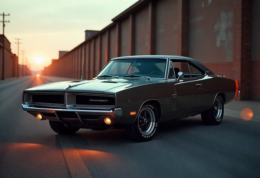 Where rebellion meets horsepower: the Dodge Charger’s raw American spirit on wheels